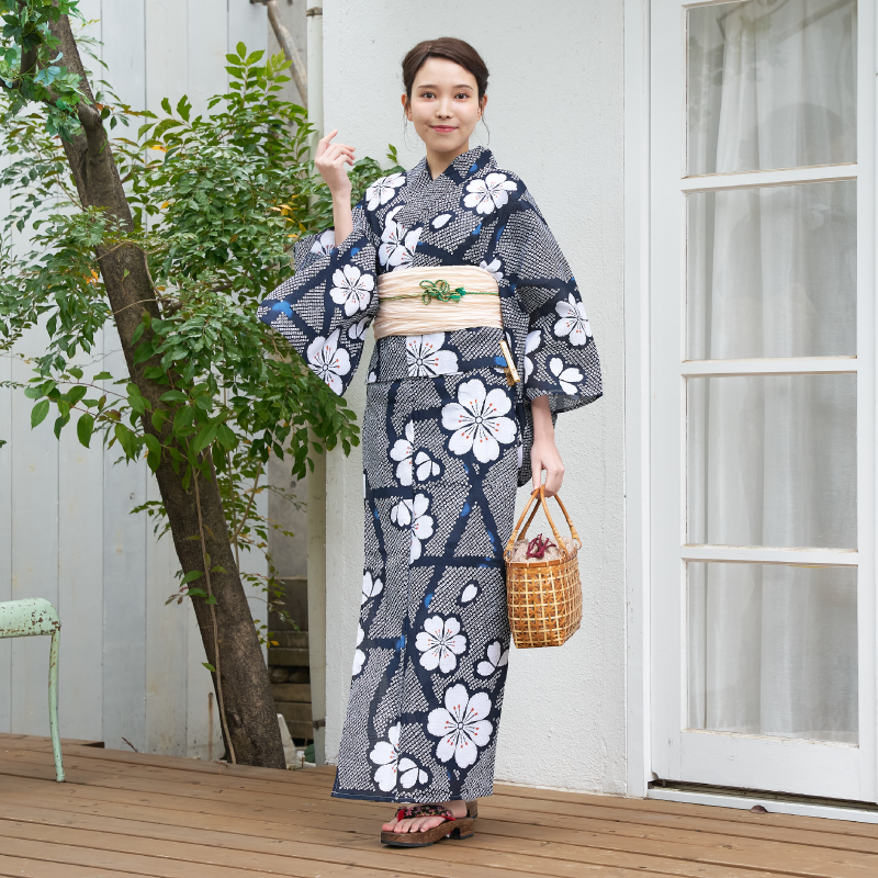 婦人ゆかた セパレート 桜 [16700310 B-2]