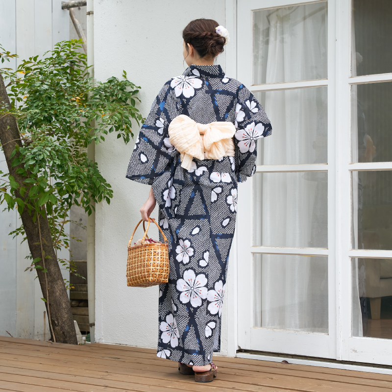 婦人ゆかた セパレート 桜 [16700310 B-2]