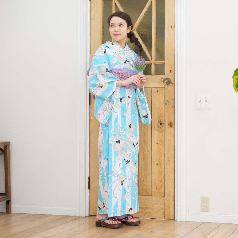 婦人ゆかた セパレート 菊 [16700205-14]