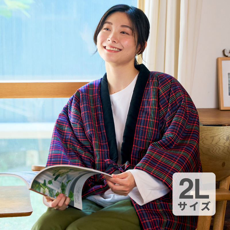久留米手作り袢天 柄アソート #821 婦人 2L