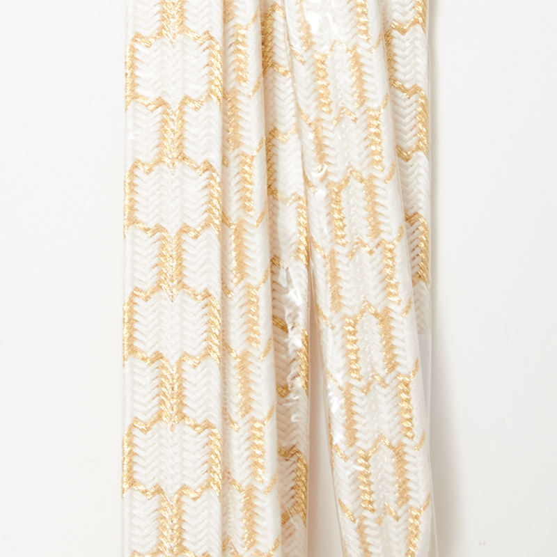 礼装用 帯締め 正絹 平組 白金 亀甲 長尺