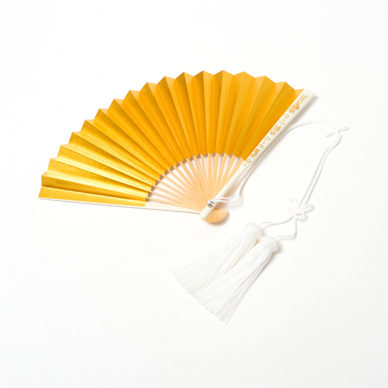 花嫁用扇子  [No.550] 白×白房