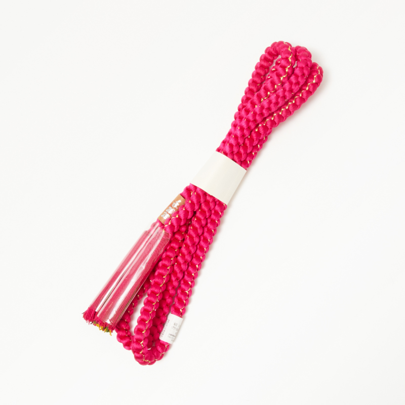 振袖用 帯締め 吊四津 無地 正倉院房 No.02