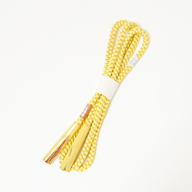 振袖用 帯締め 吊四津 無地 正倉院房 No.08