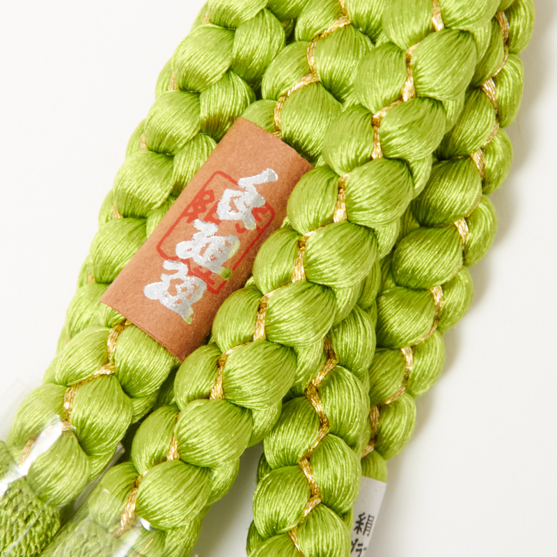 振袖用 帯締め 吊四津 無地 正倉院房 No.12