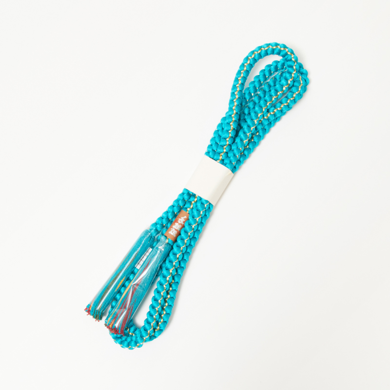 振袖用 帯締め 吊四津 無地 正倉院房 No.24