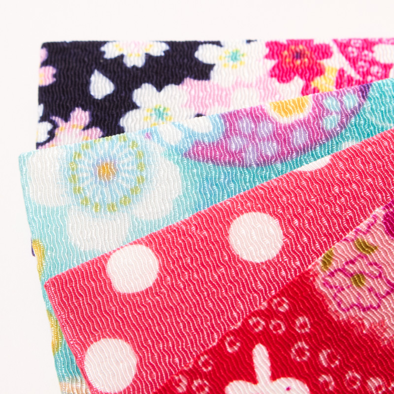 和心 友禅 ミラー付き楊枝入れ 色柄アソート