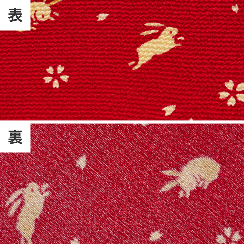 レーヨンちりめん風呂敷 友禅 二巾 アソート5枚組