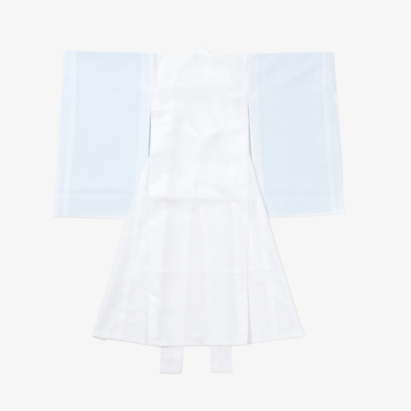 お宮参り のしめ用長襦袢 男児用 白