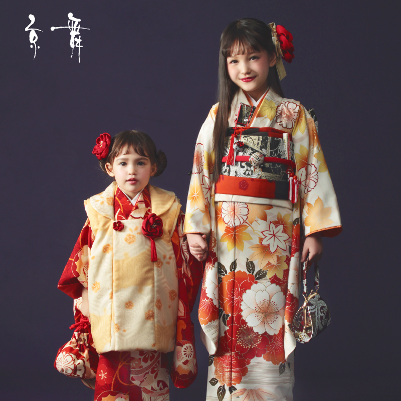 京舞 3歳女児 被布セット [YF-1]