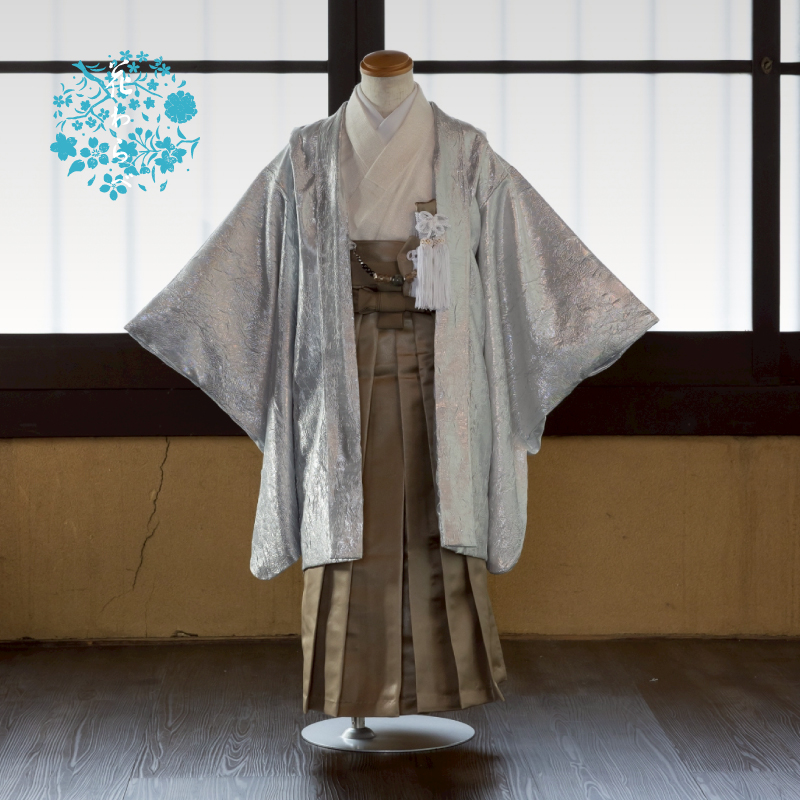  花わらべ 5才男児 トータルセット MR-1 （メタリック×シルバー）