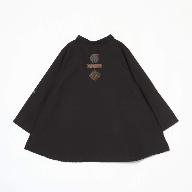 タイ絣古布 パッチワークジャケット M1343