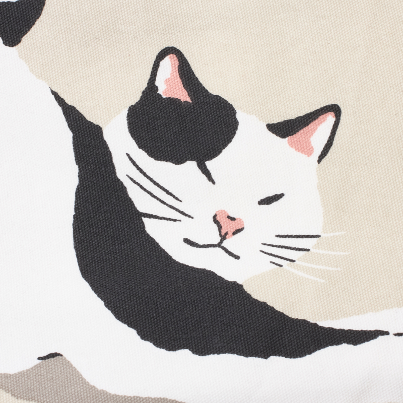 ねこ A4トート ぶちねこ