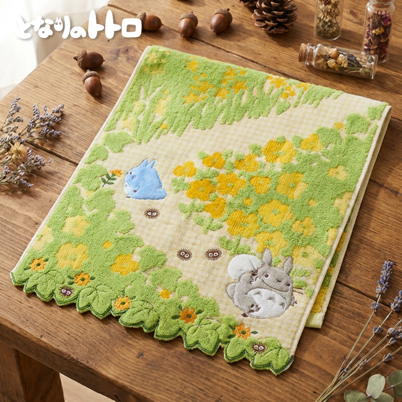 となりのトトロ フェイスタオル 通り道