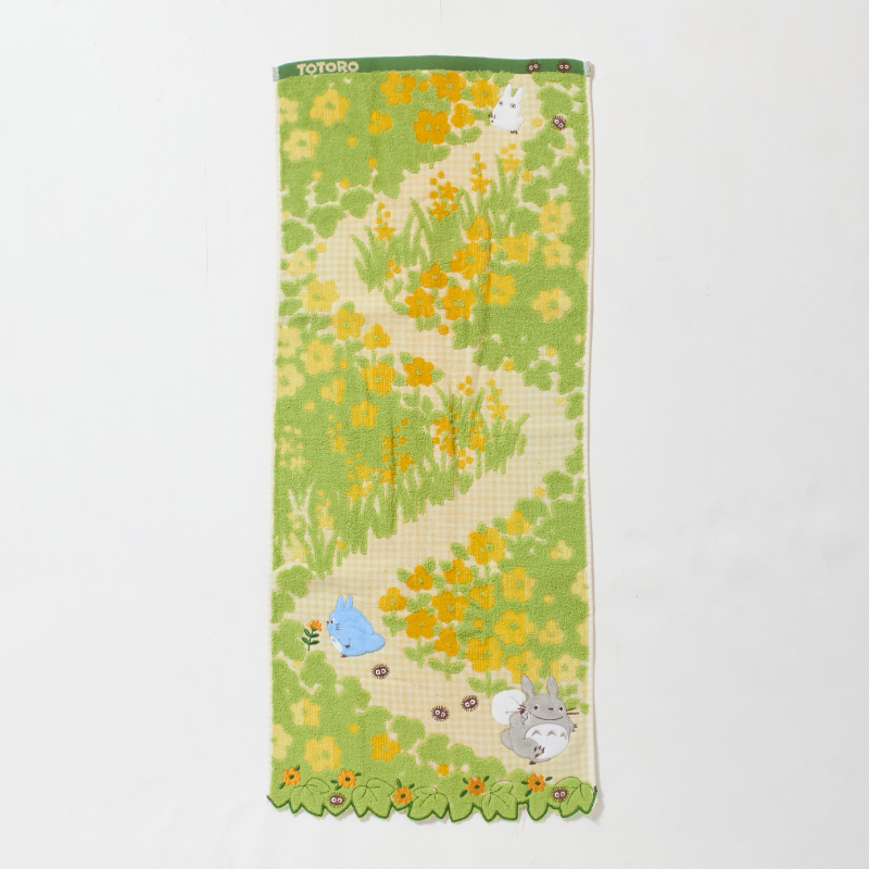 となりのトトロ フェイスタオル 通り道