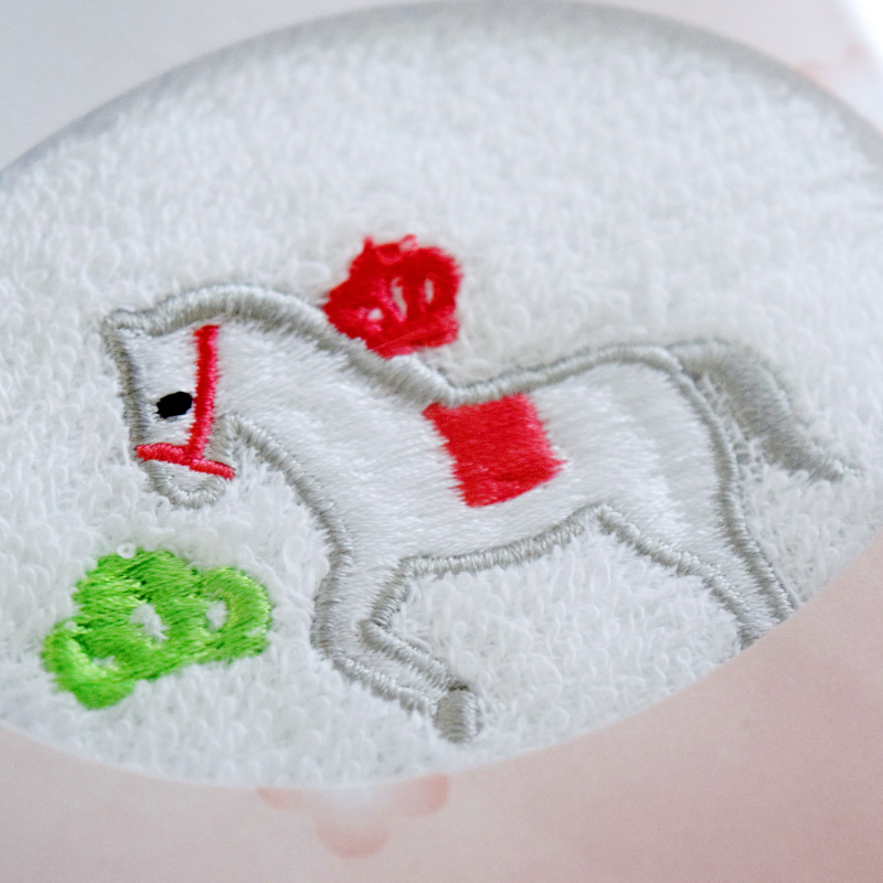 年賀刺しゅうタオル 3P