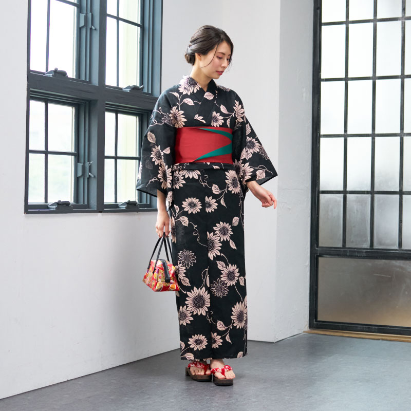 婦人ゆかた 綿麻きらみやび