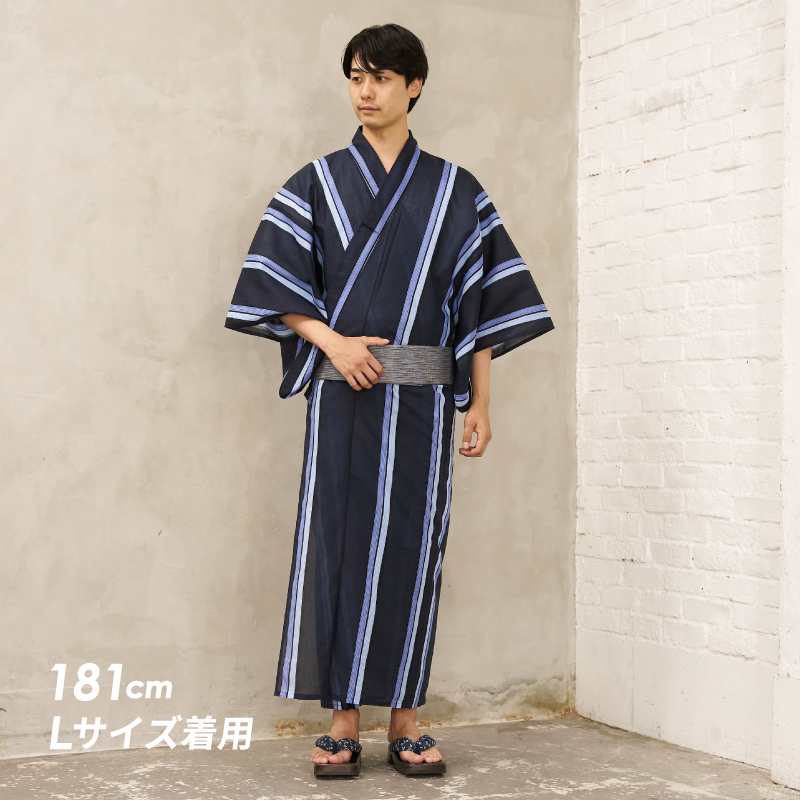 紳士ゆかた プリント