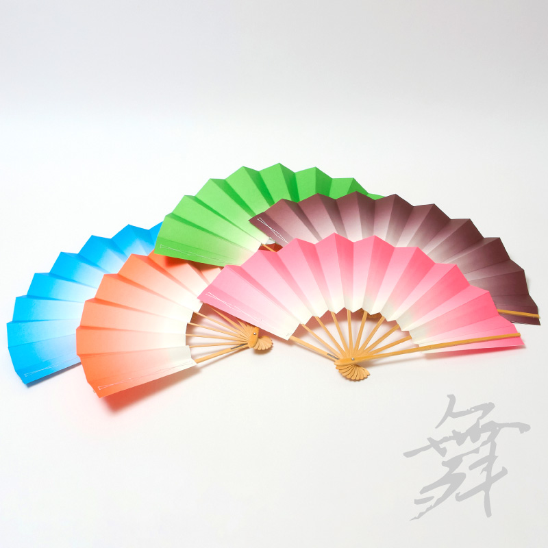 舞扇子 白竹ボカシ