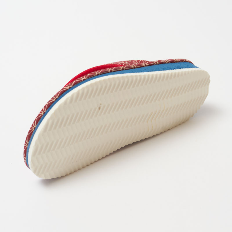 井草草履 子供用カリプソ 赤