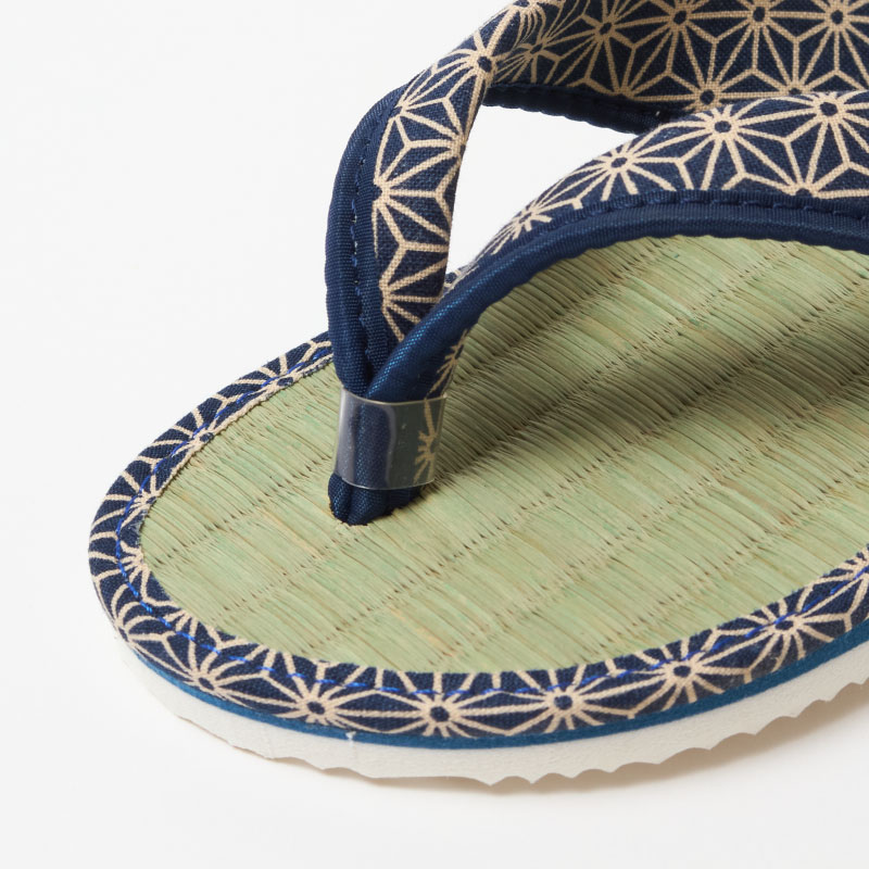 井草草履 子供用カリプソ 青