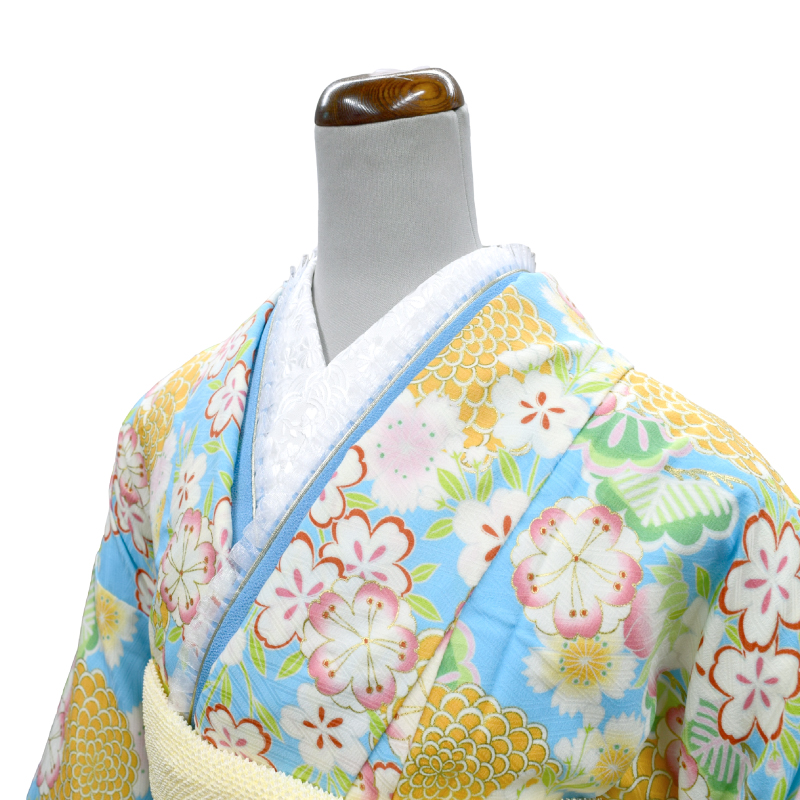Frill フリル付き伊達衿 重ね衿