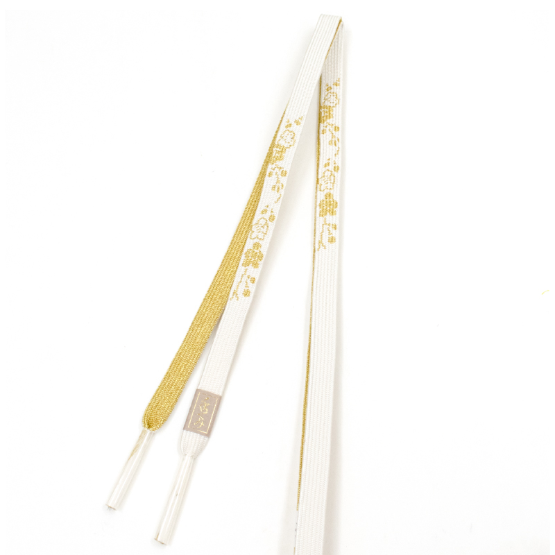 礼装用 帯締め 正絹 高来白金