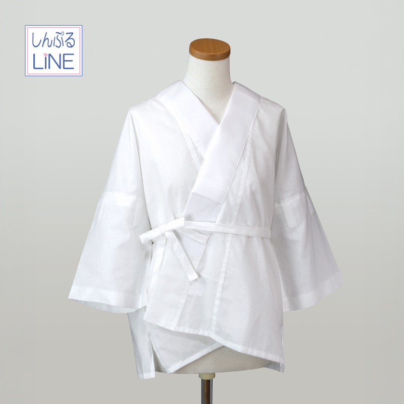 しんぷるLINE半襦袢 [あづま姿No.592]