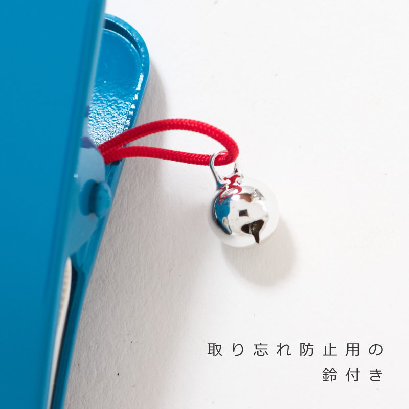 ハンディクリップ カーブ型 鈴付き 3本組