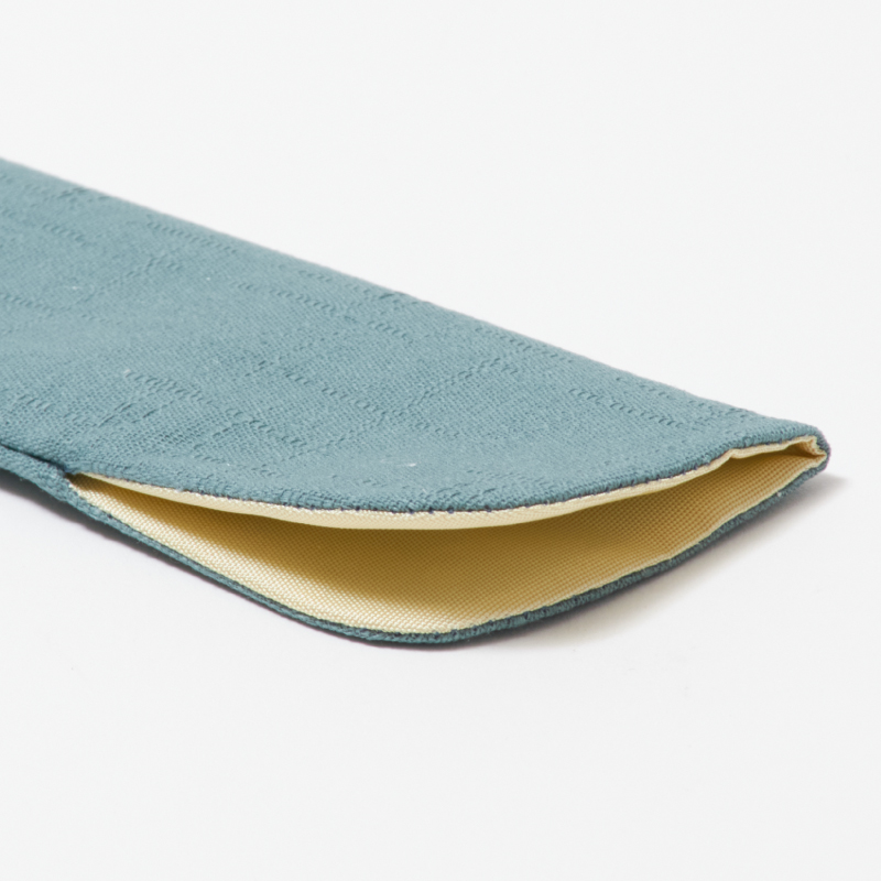 紳士 扇子袋 刺繡入り