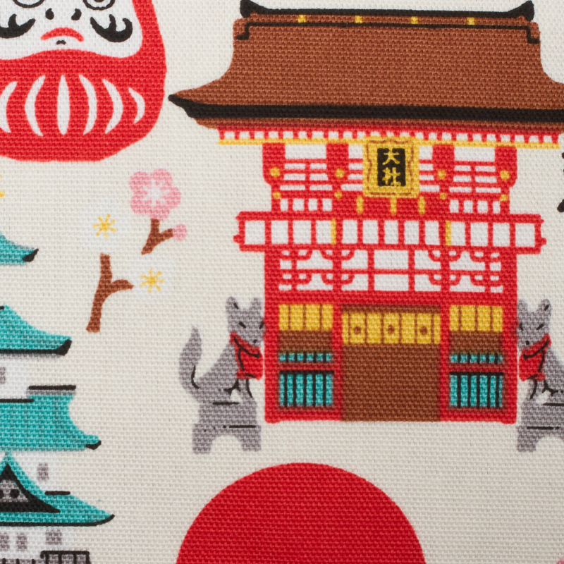  Hello Nippon 角平ポーチ