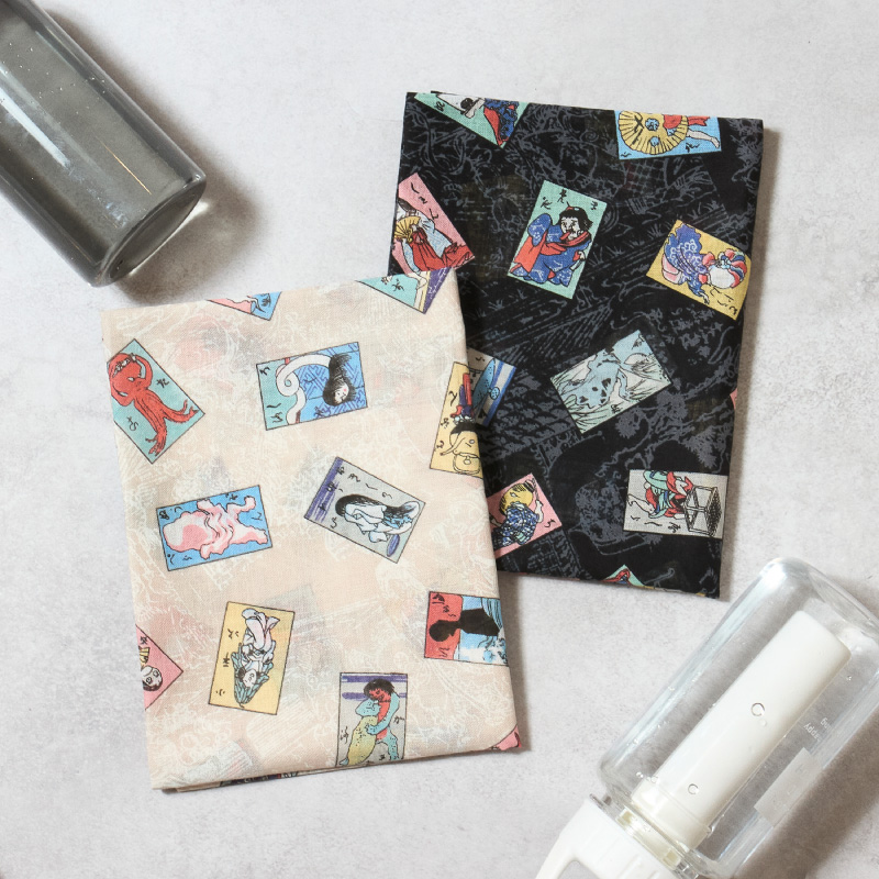 妖怪づくし ハンカチ おどけばけもの尽くし