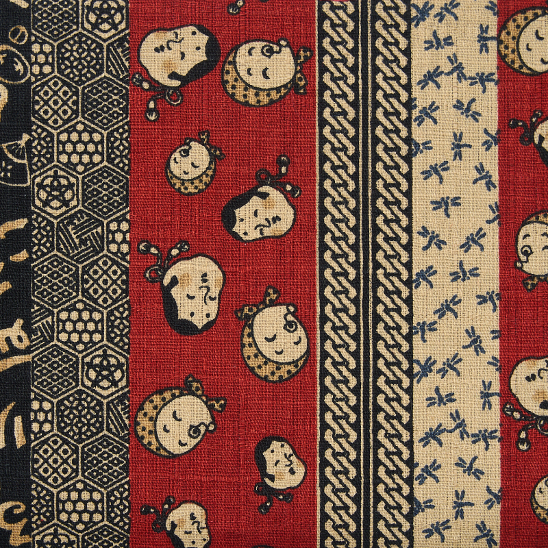 時代小紋 角平ポーチ