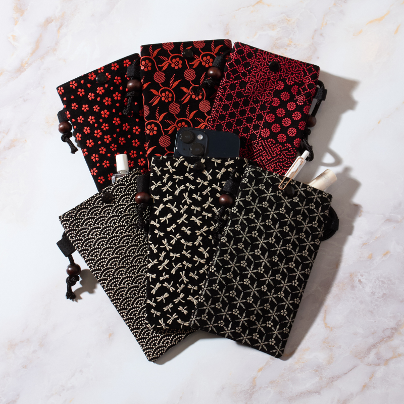 印傳調 スマホポシェット