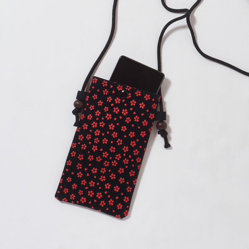 印傳調 スマホポシェット