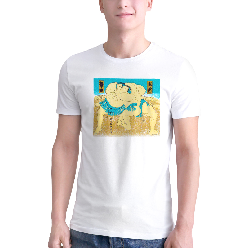 Tシャツ 相撲 白