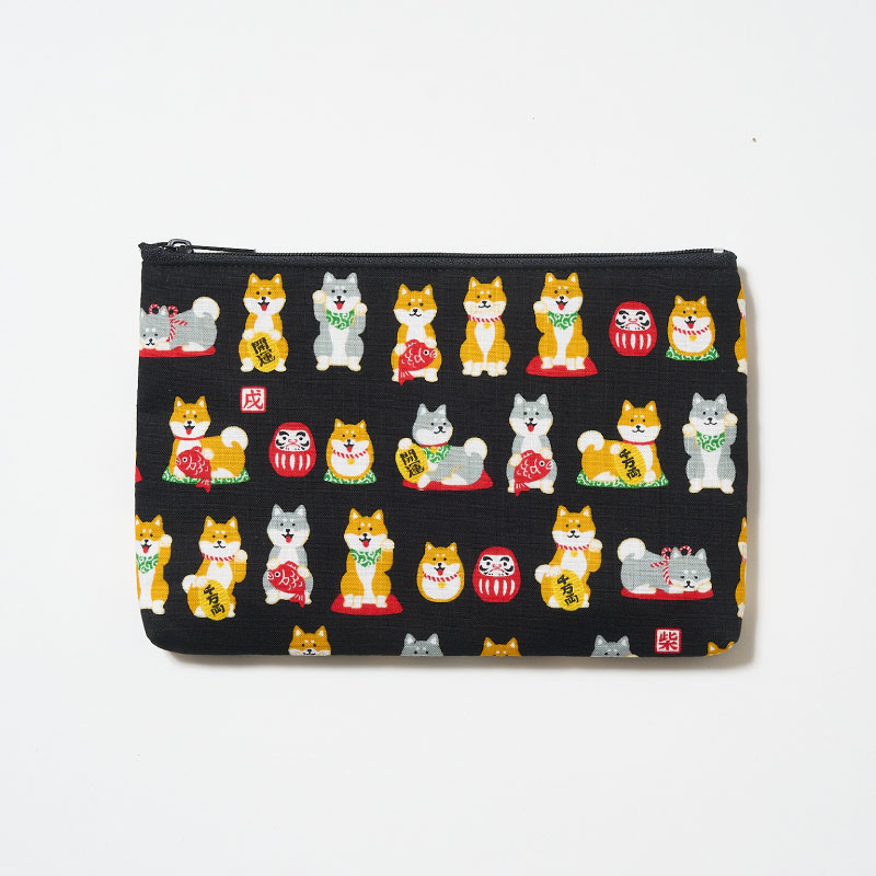 おさんぽ日和 角平ポーチ