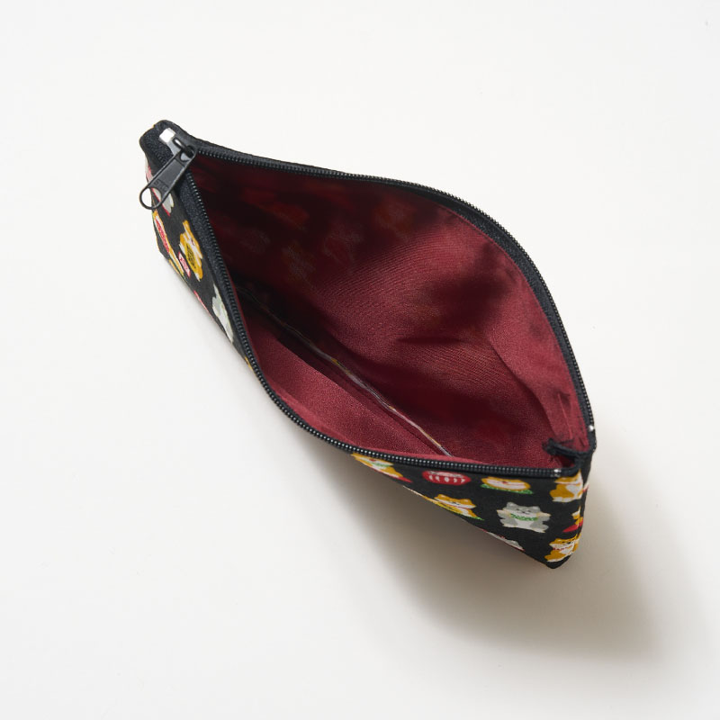 おさんぽ日和 角平ポーチ