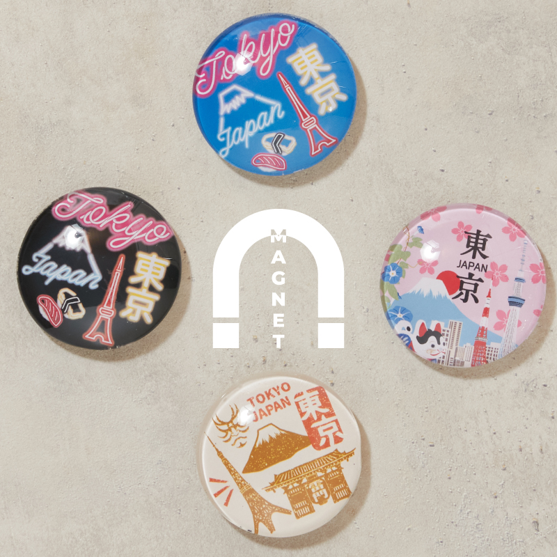 JAPONESQUE ガラスマグネット