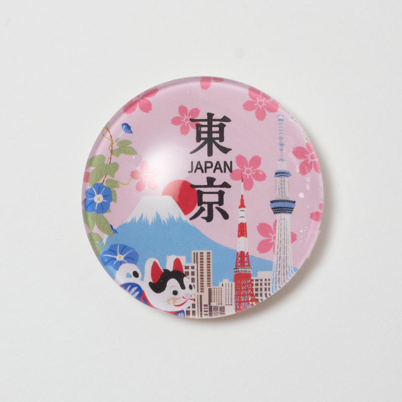 JAPONESQUE ガラスマグネット