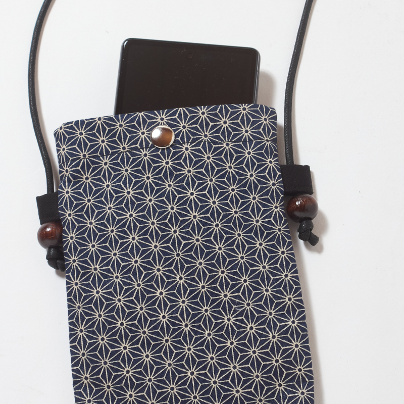 昔小裂 スマホポシェット ロングタイプ