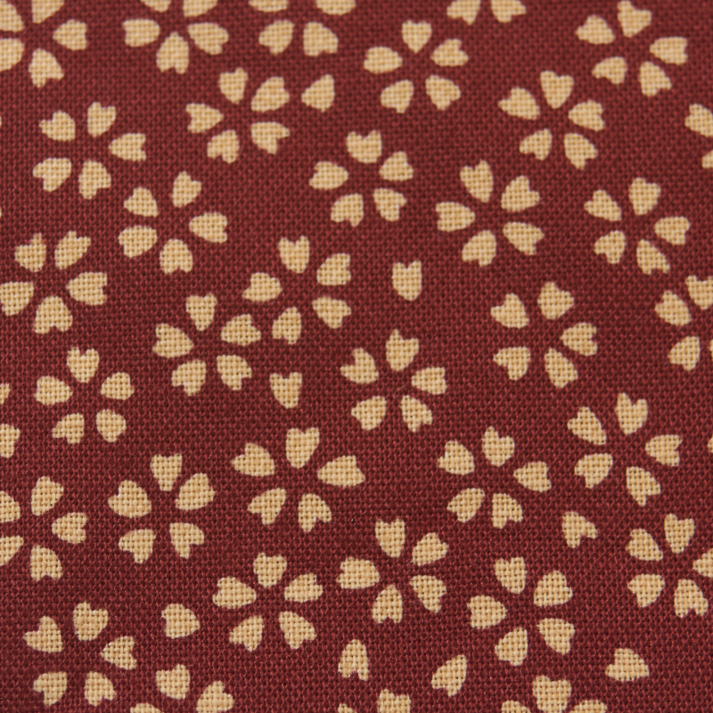 昔小裂 竹玉付角平ポーチ