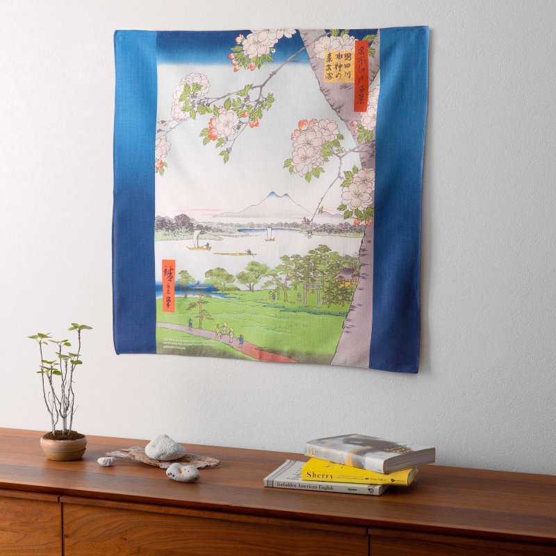 むす美 浮世絵 70 隅田川