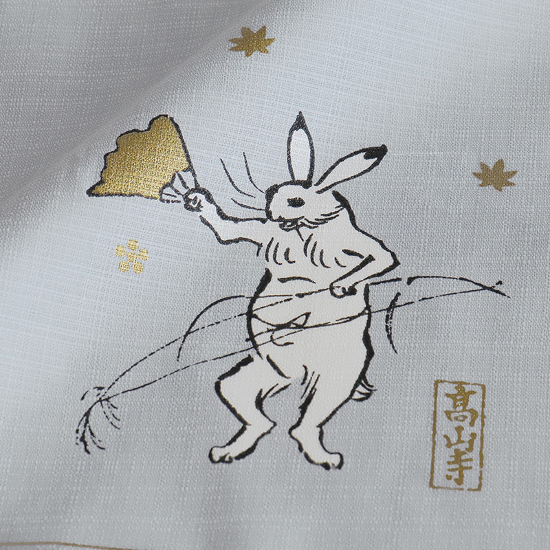 むす美 100 鳥獣人物戯画 蓮の葉