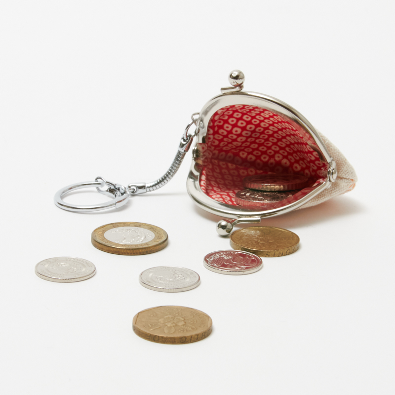 【限定品】1.6寸がま口キーホルダー