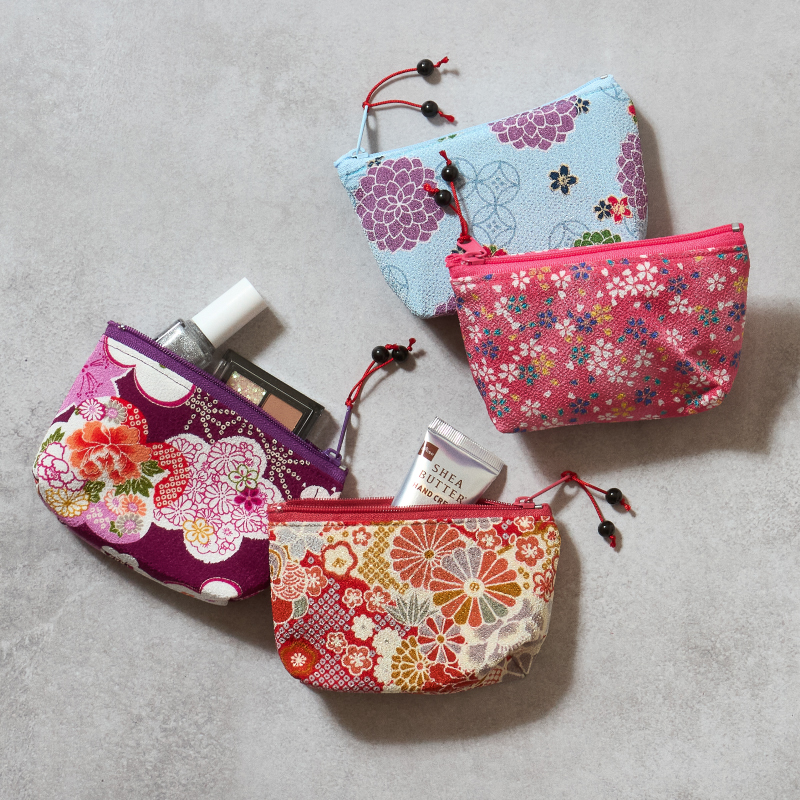 華友禅 ミニポーチ パーツ付き