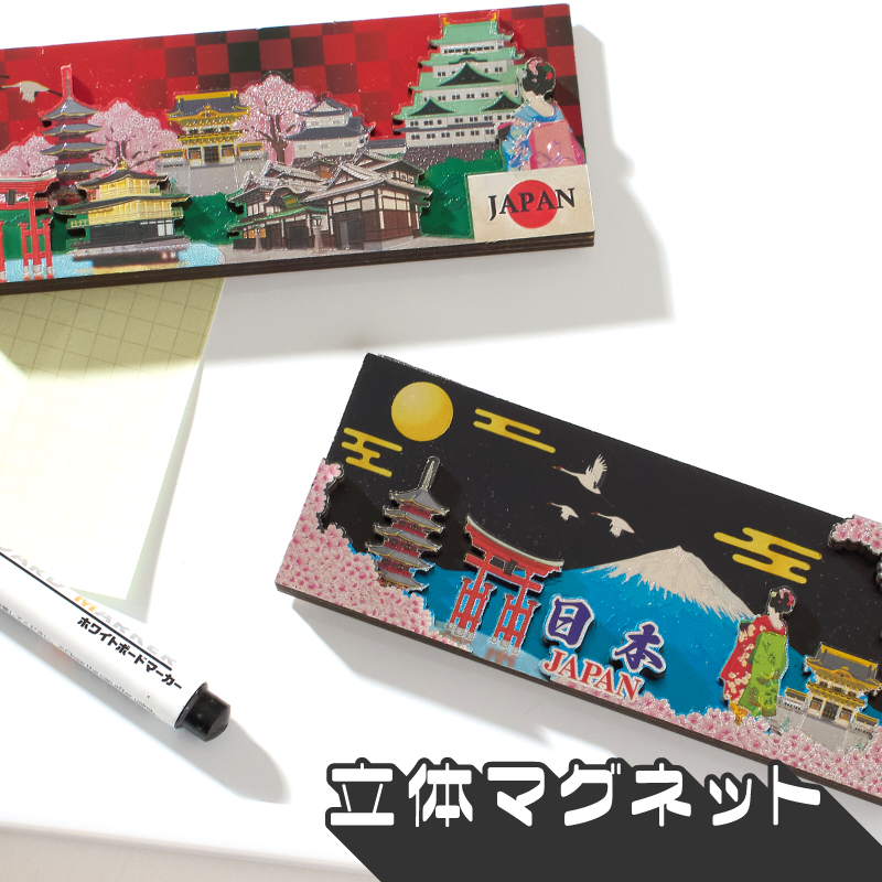 横型立体マグネット