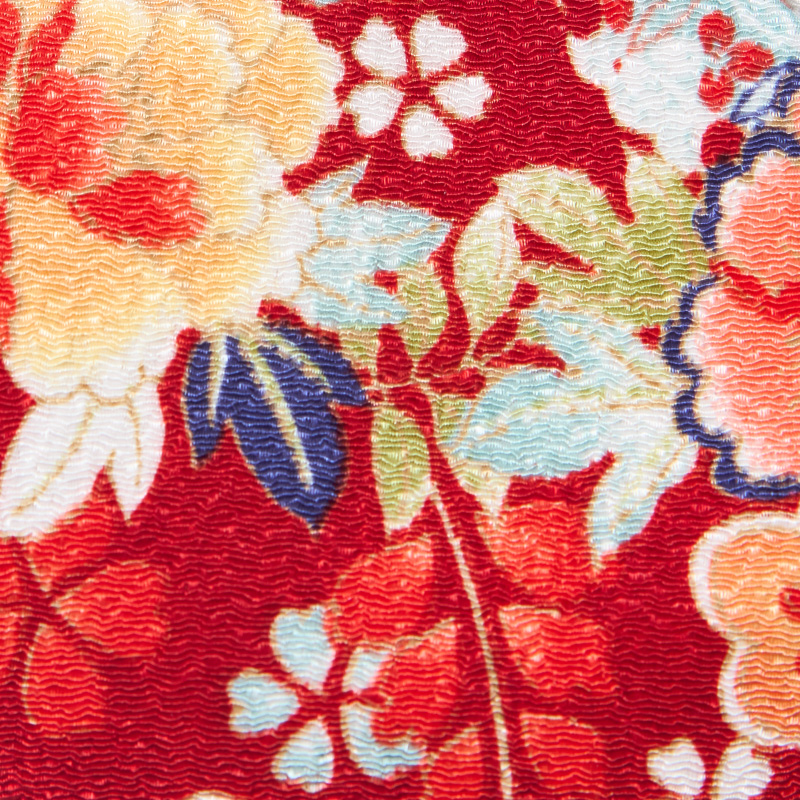 ちりめん友禅 2.5寸がま口