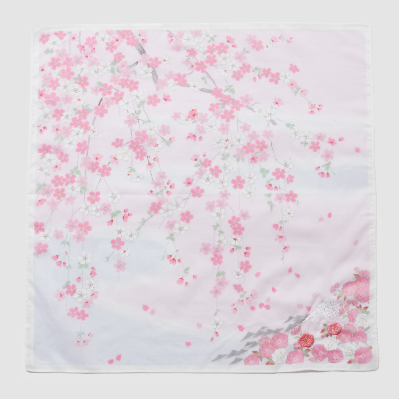 刺繍ハンカチ