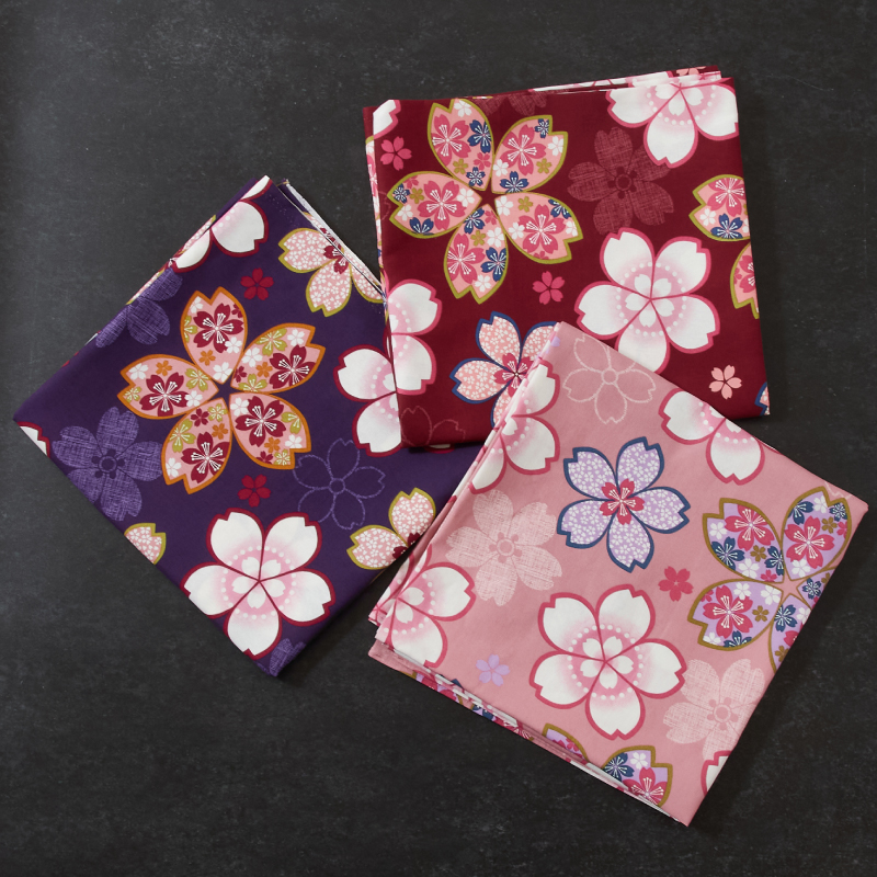 限定品 綿大判ふろしき 桜